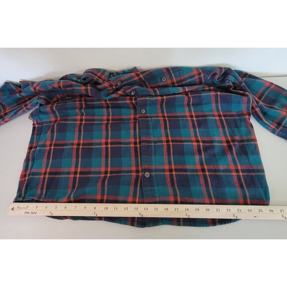 Duluth Trading Co Men's Plaid Flannel Long Sleeve Button Down Shirt Size XL‎ - Picture 10 of 10